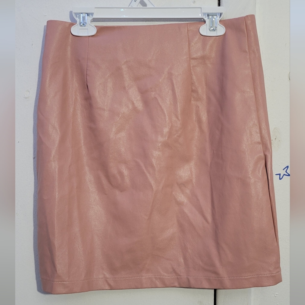charlotte Russe skirt leather Size Medium - Picture 3 of 3